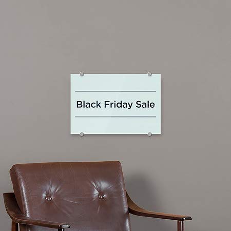 Cgsignlab | מכירת יום שישי שחור -TEAL בסיסית שלט אקרילי פרימיום | 18 x12
